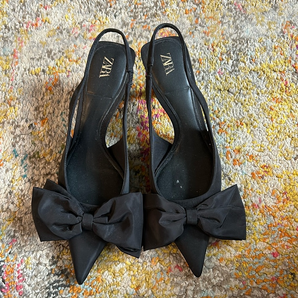 Zara Bow Heels